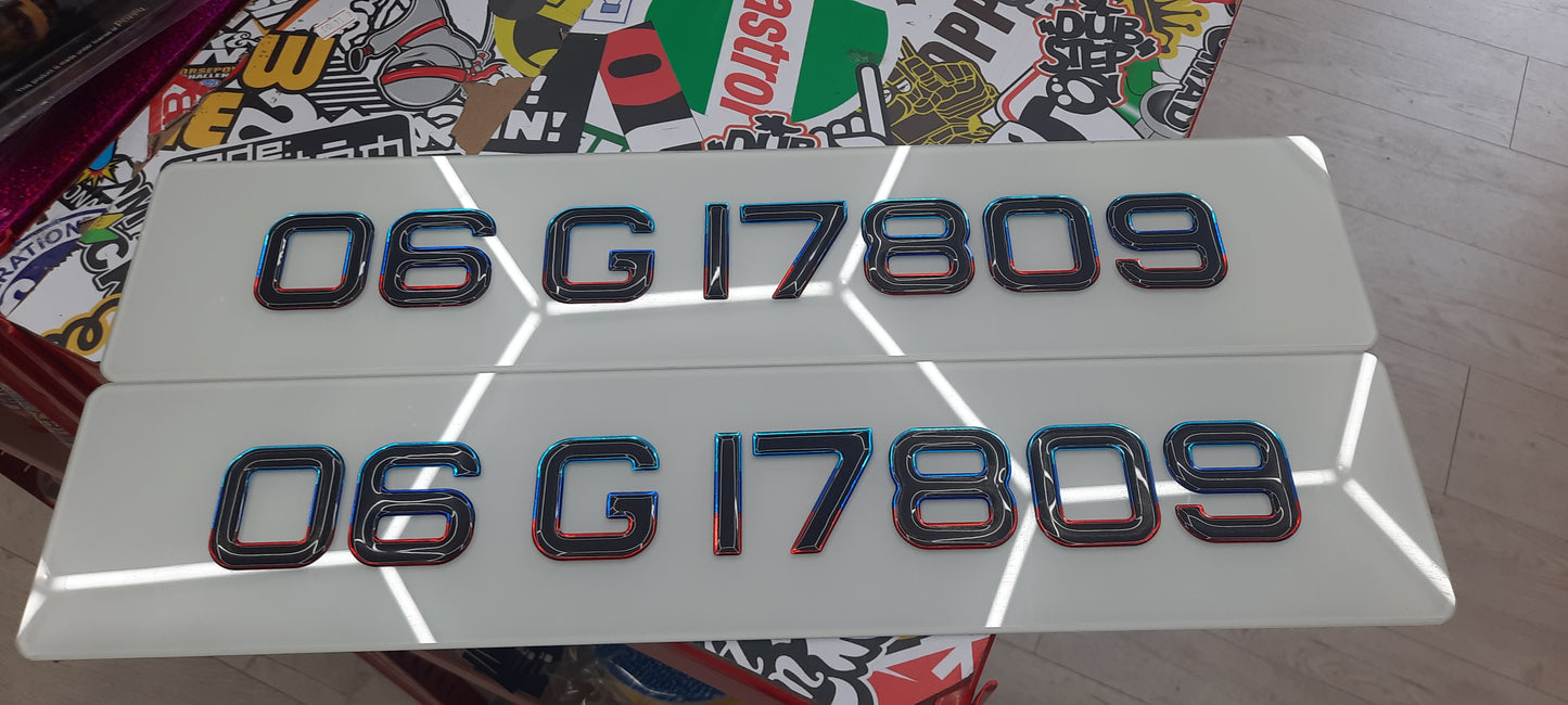 3D M Sport Gel Plates Pair