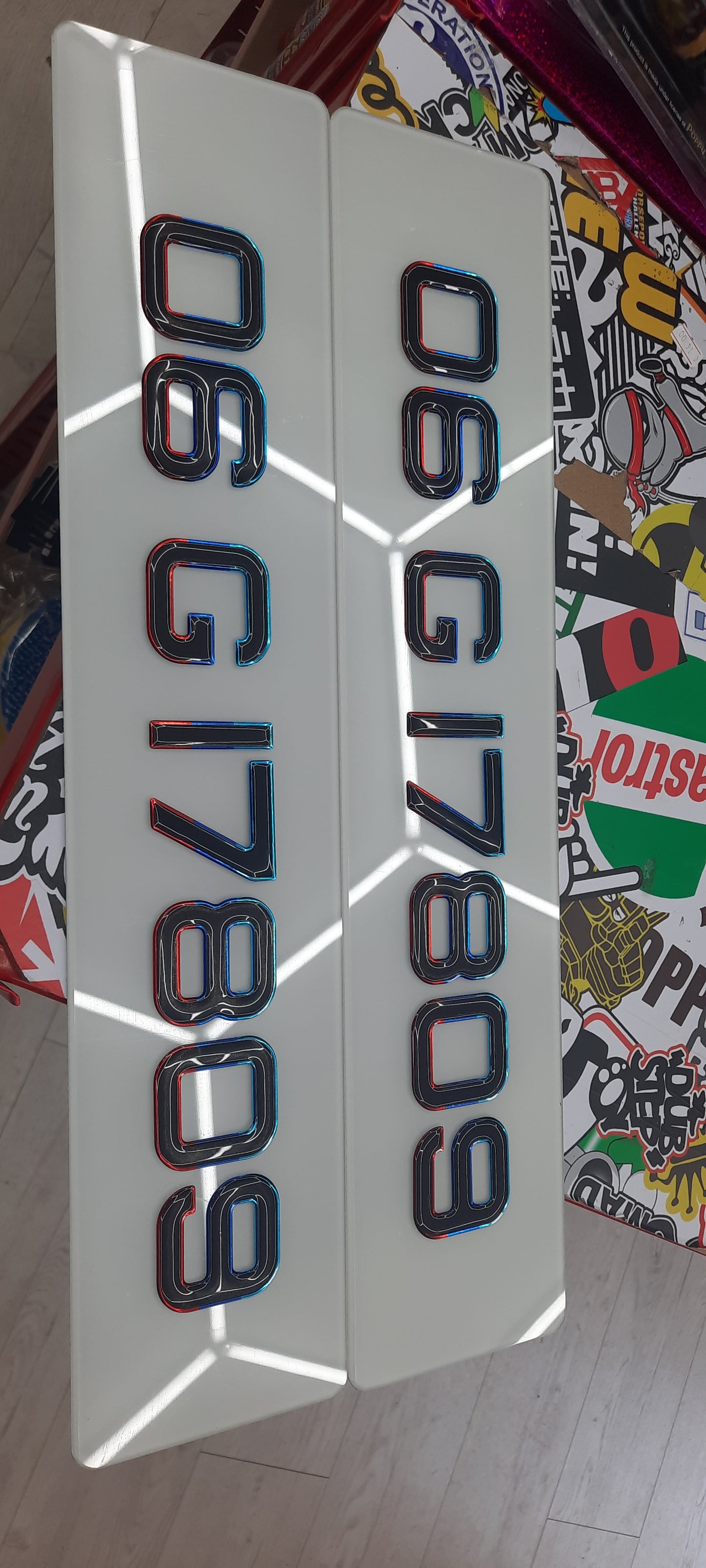 3D M Sport Gel Plates Pair