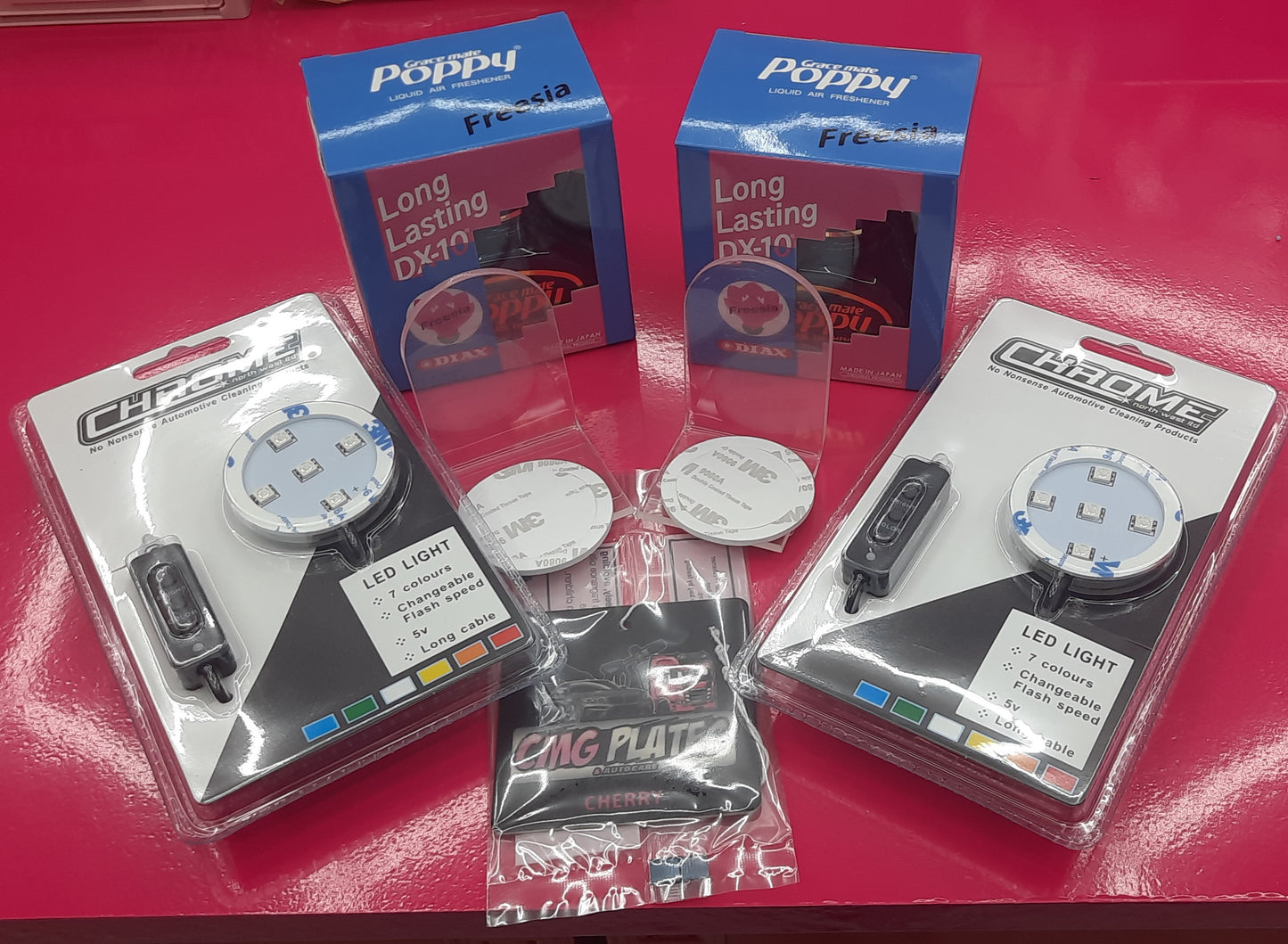 Poppy / LED/ holder Deal