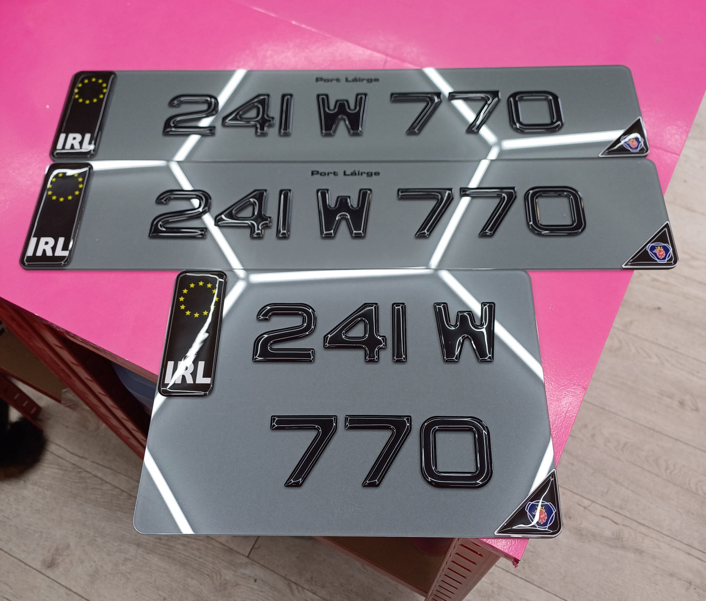 Artic set 3 - Tinted 3D Gel Plates