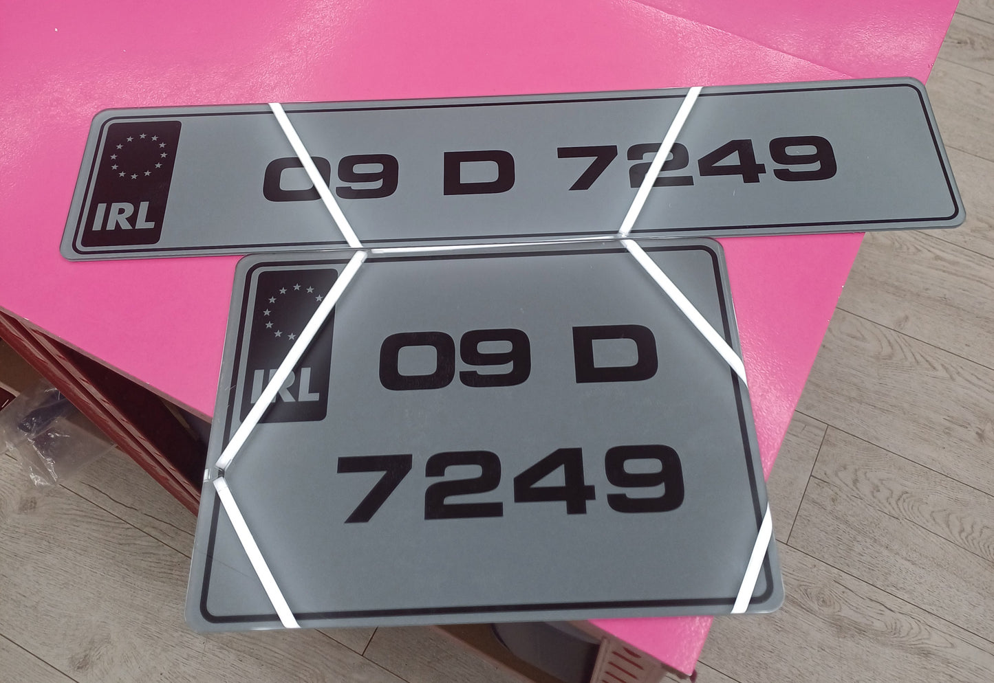 CMG Donegal Style Tinted Plates 1 long 1 square