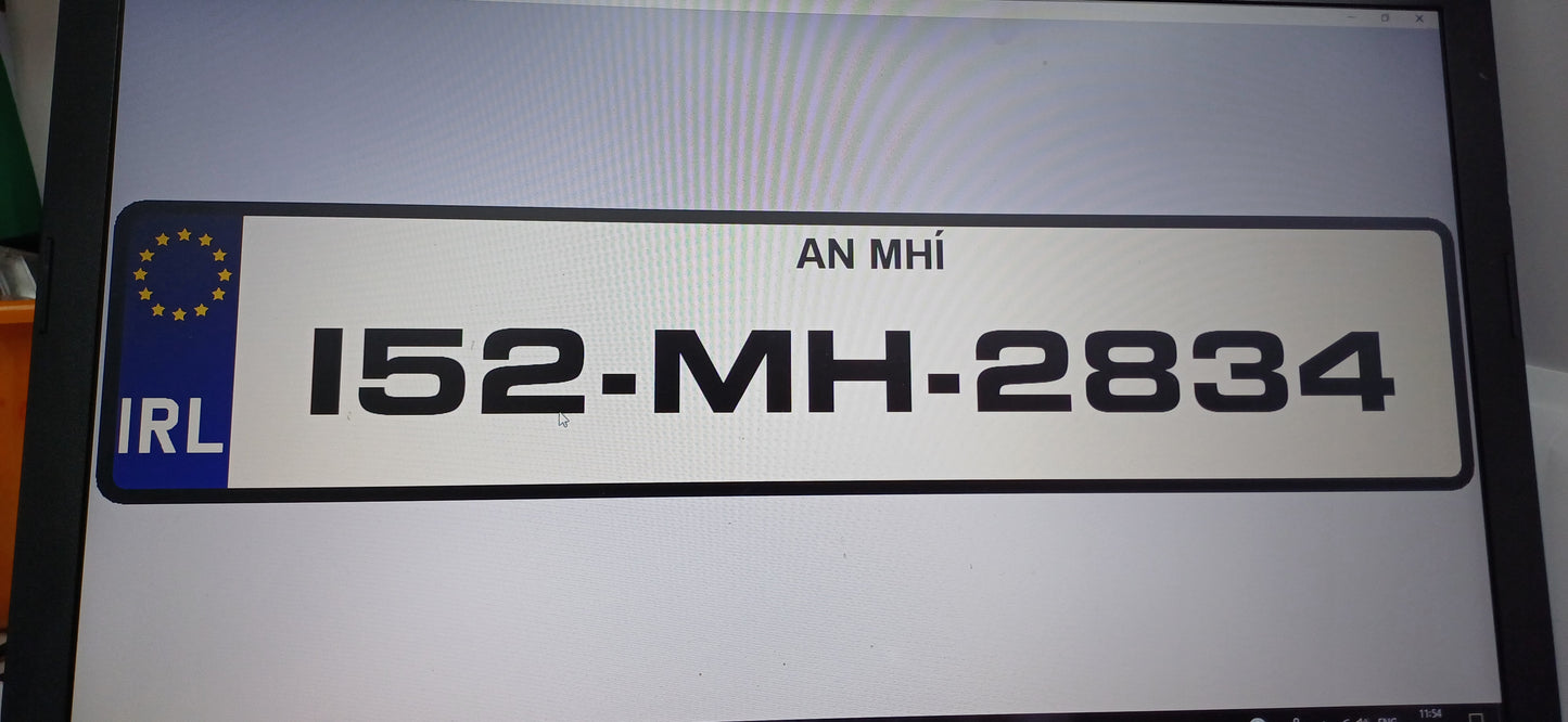CMG Full Irl plates