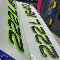 4D Neon Green with Gel Top