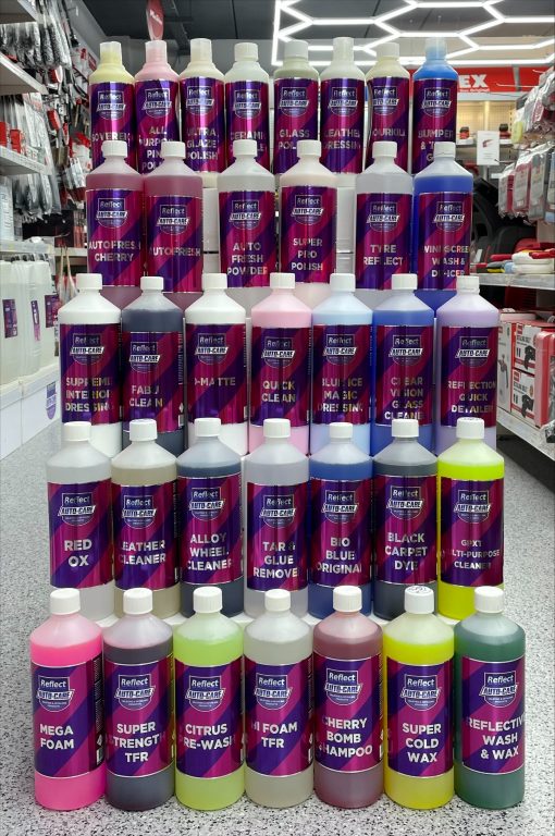 ANY 5 x 1 Litre / 500ml Bottle Special €50 Reflect Autocare