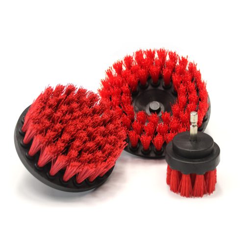 MaxShine Drill Carpet Detailing Brush 3pk (2″,4″&5″)