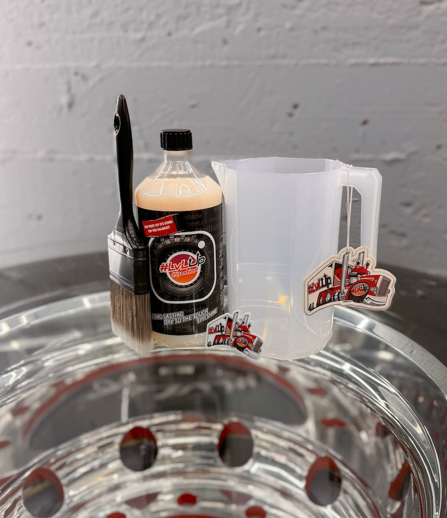 #LVLUP TIRESHINE KIT NEW VERSION (1000ML)
