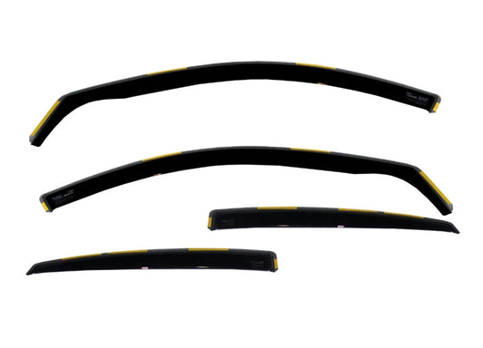 AUDI A4 B9 Saloon 2016-2023 4-doors 4pc Wind Deflectors HEKO Tinted