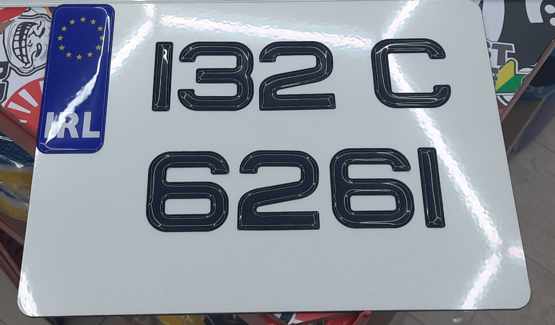 3D Black Gel 1 Square Plate