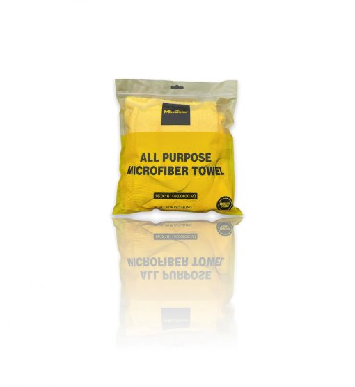 MaxShine Dual Pile All Purpose 380GSM Edgeless Microfibre Cloth 5PK
