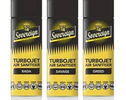 Turbojet Designer Air Fresheners/Odour Neutralisers