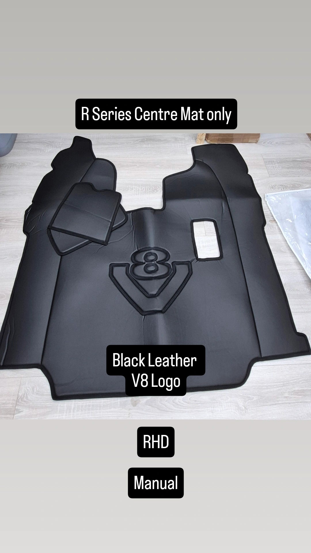 Old Gen R Series Centre Mat only Manual V8