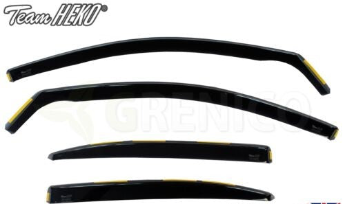 VW Jetta mk6 4door saloon 2011-2017 wind deflectors 4pc HEKO TINTED