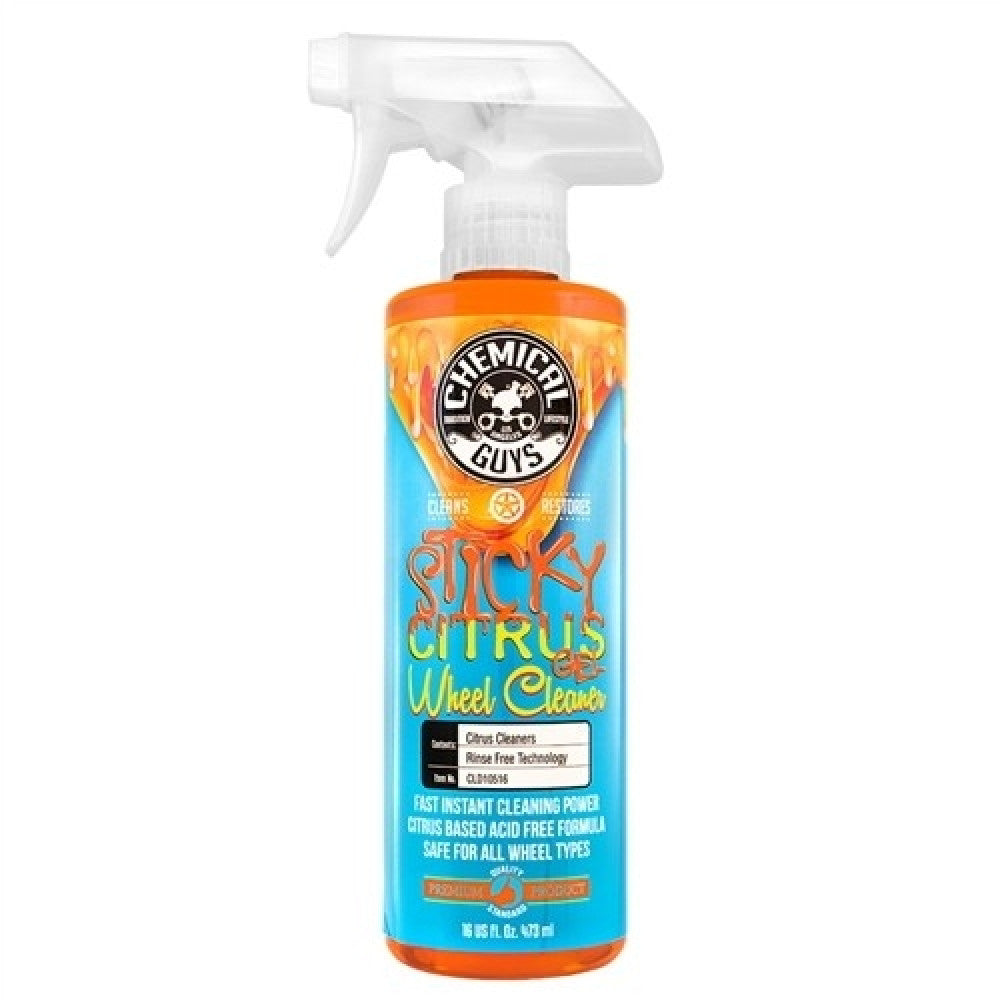CHEMICAL GUYS STICKY GEL CITRUS WHEEL & RIM CLEANER GEL (16 OZ)