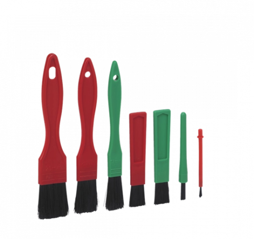 Vikan Set of Detail Brushes, 7 pcs, Soft