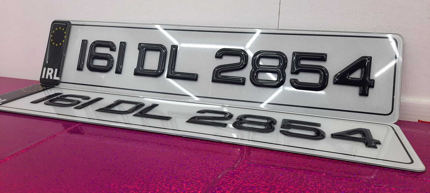 3D Gel Plates with Border