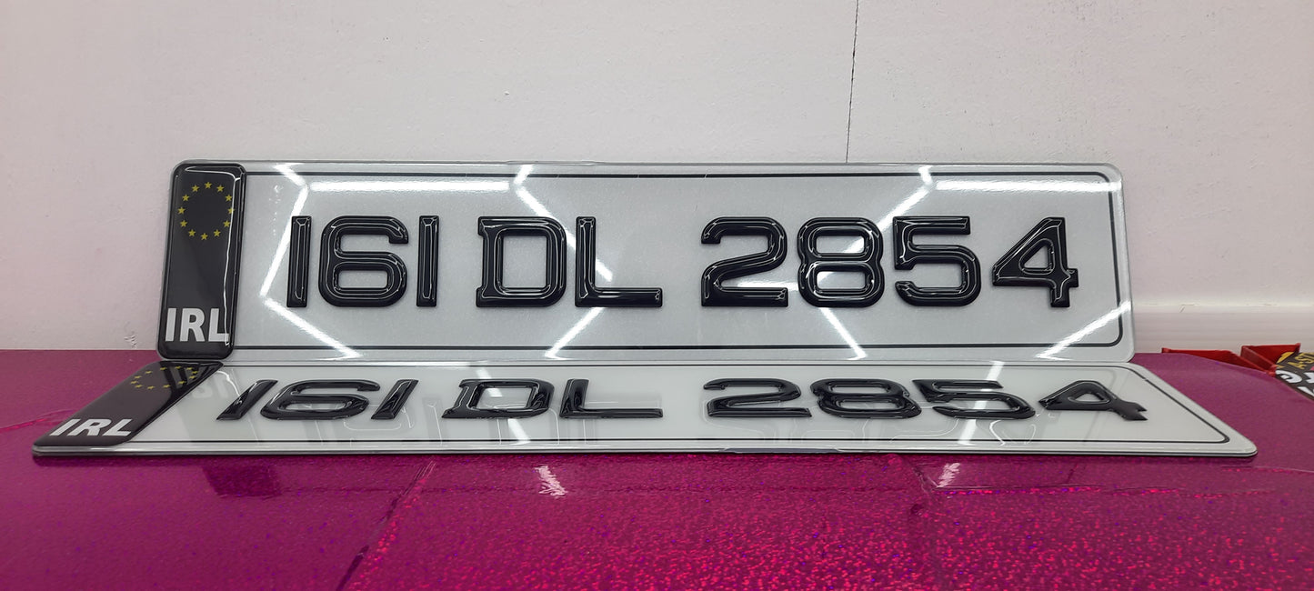 3D Gel Plates with Border