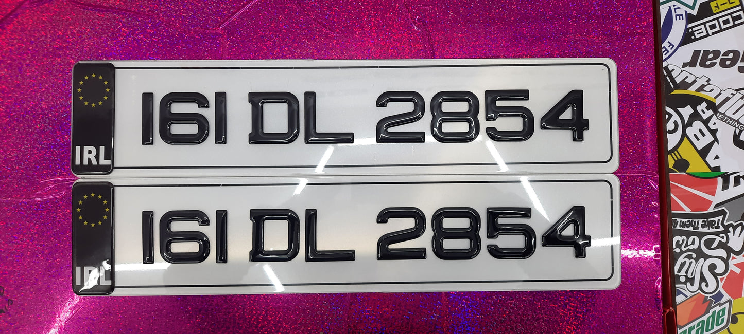 3D Gel Plates with Border