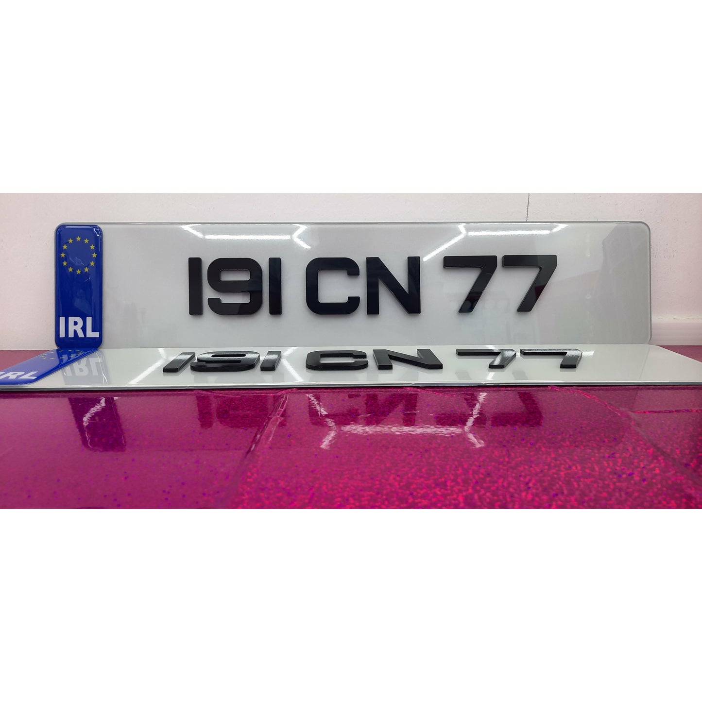 4D Black Plates Pair