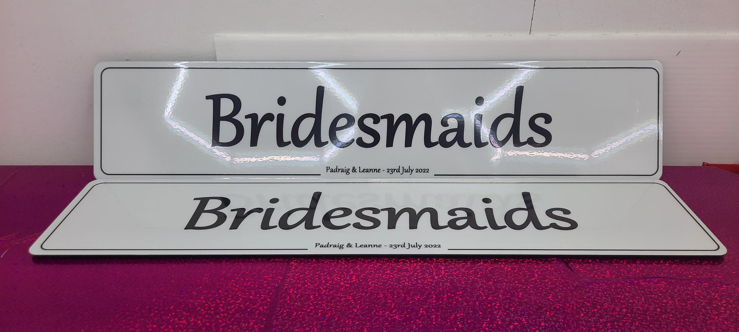 Bridesmaids *Single Plate