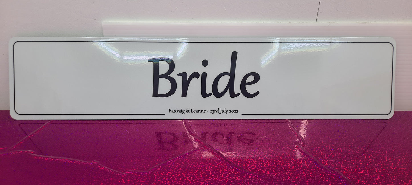 Bride *Single Plate