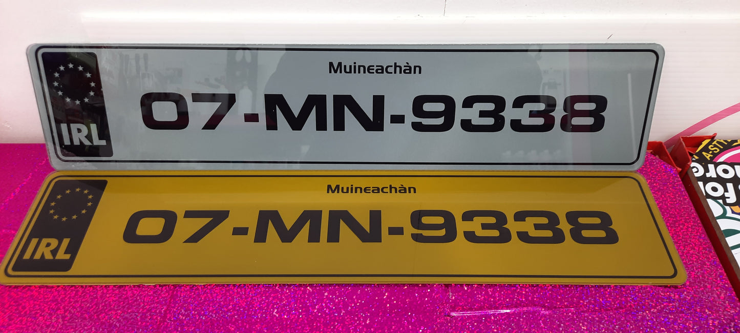 CMG Donegal Style Tinted Plates