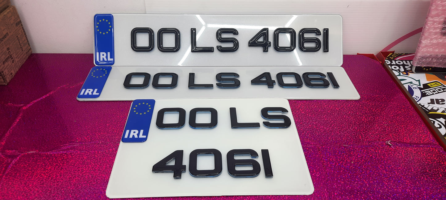 4D Blue with Gel Top Plates Artic set