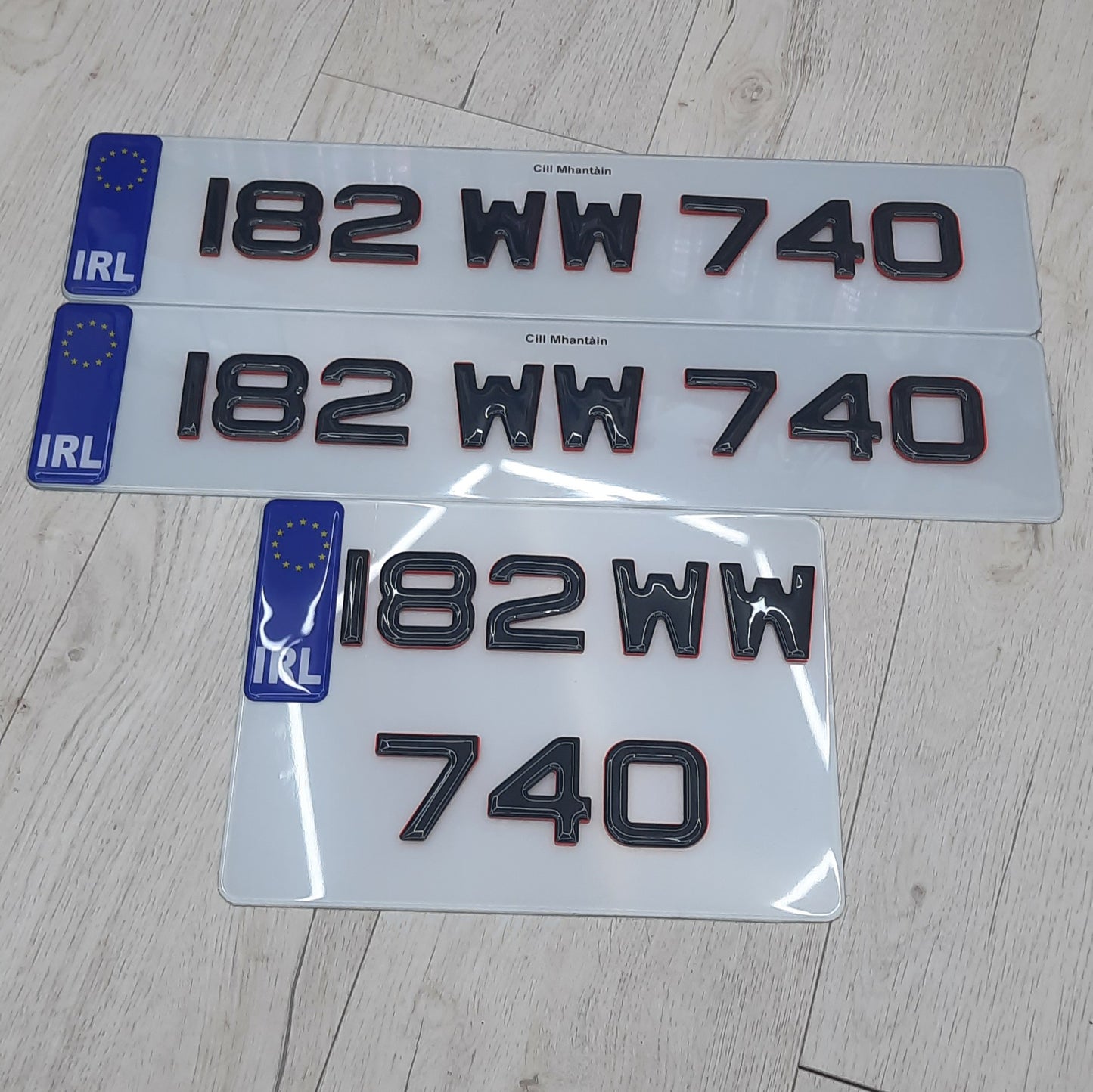 4D Red with Gel Top Plates Artic set