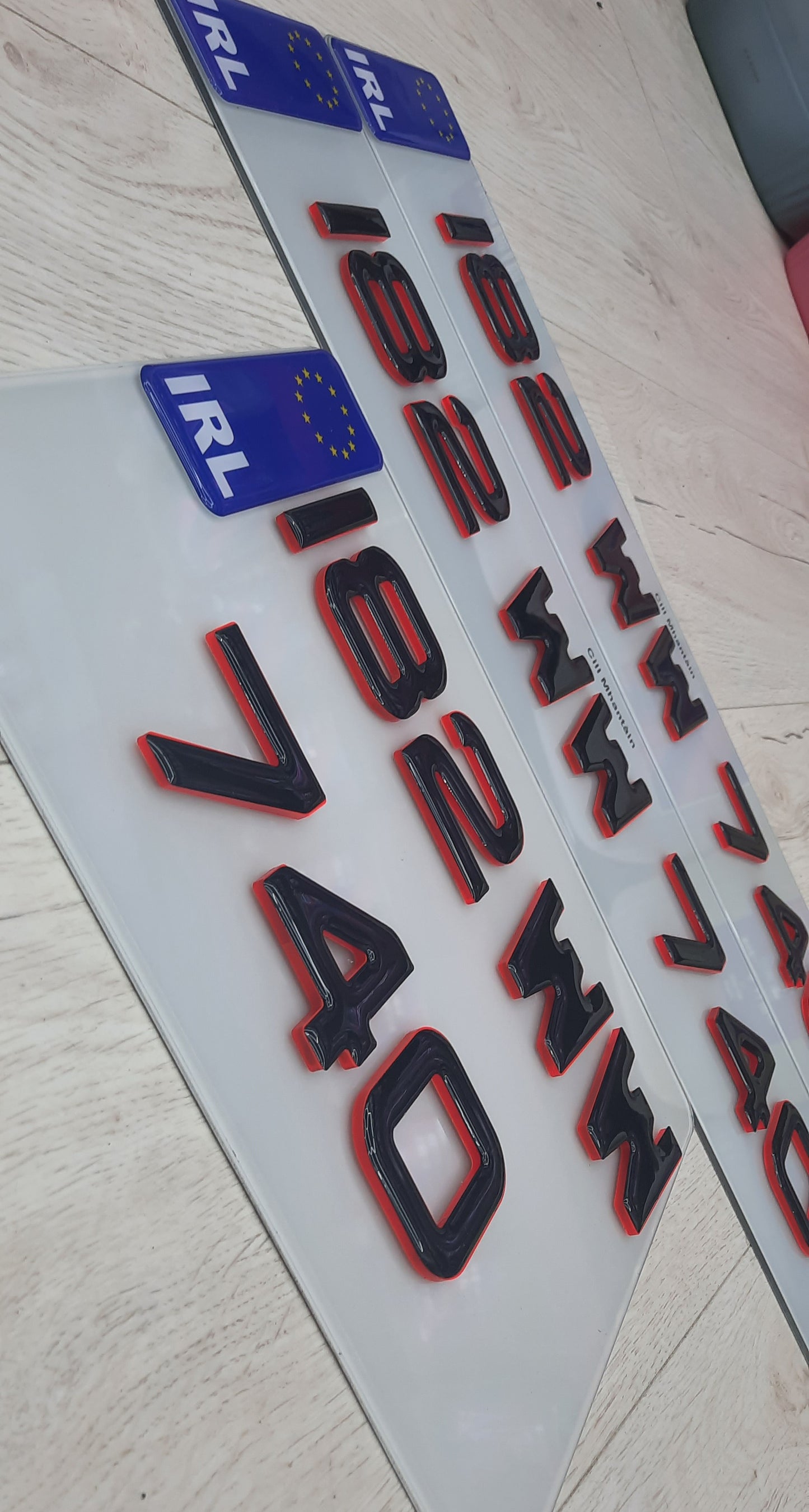 4D Red with Gel Top Plates Artic set