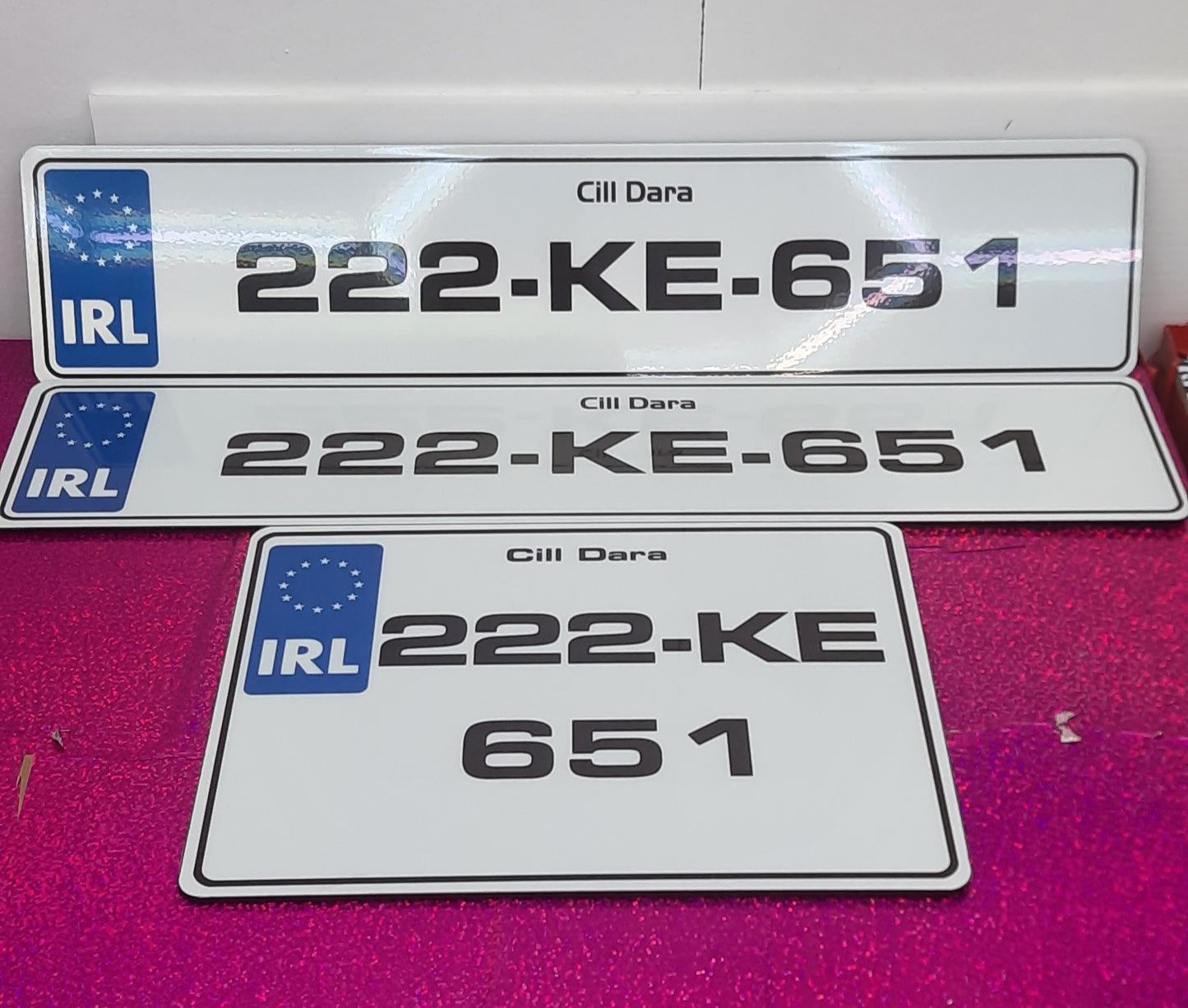 CMG Donegal plates Artic 2 Long / 1 square