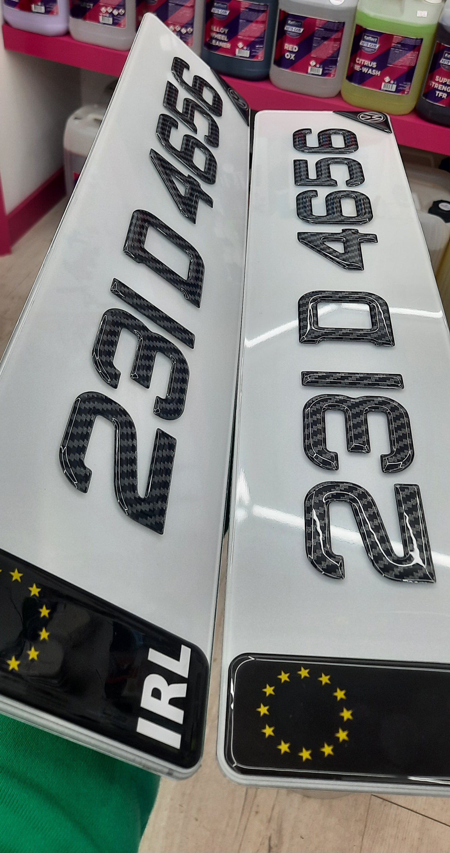 3D Carbon Gel Plates Pair