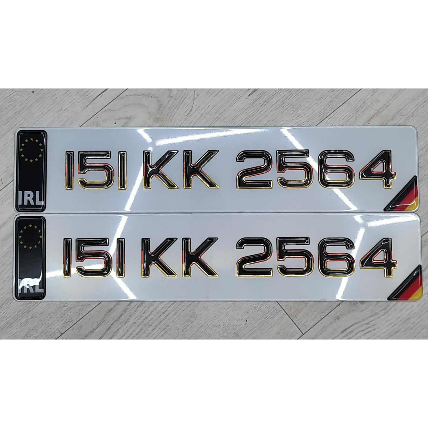 3D German Gel Plates Pair
