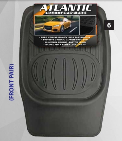 4X4 Snow mats (FRONT PAIR) black CMGM009