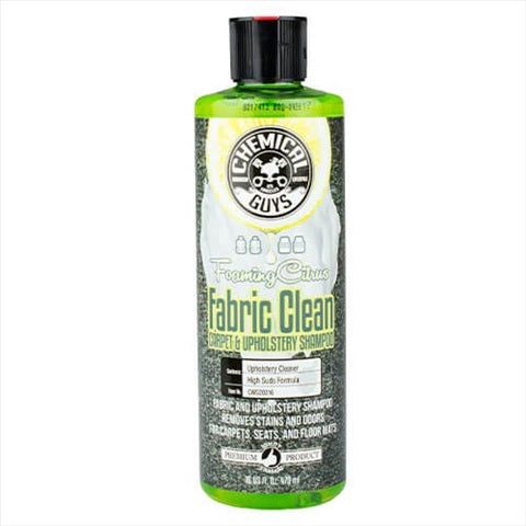 CHEMICAL GUYS FABRIC CLEAN CARPET UPHOLSTERY EXTRACTOR CLEANER SHAMPOO 473ML