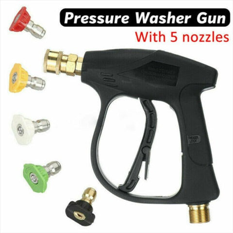 High Pressure 1/4" Quick Fit Stubby Hand Lance