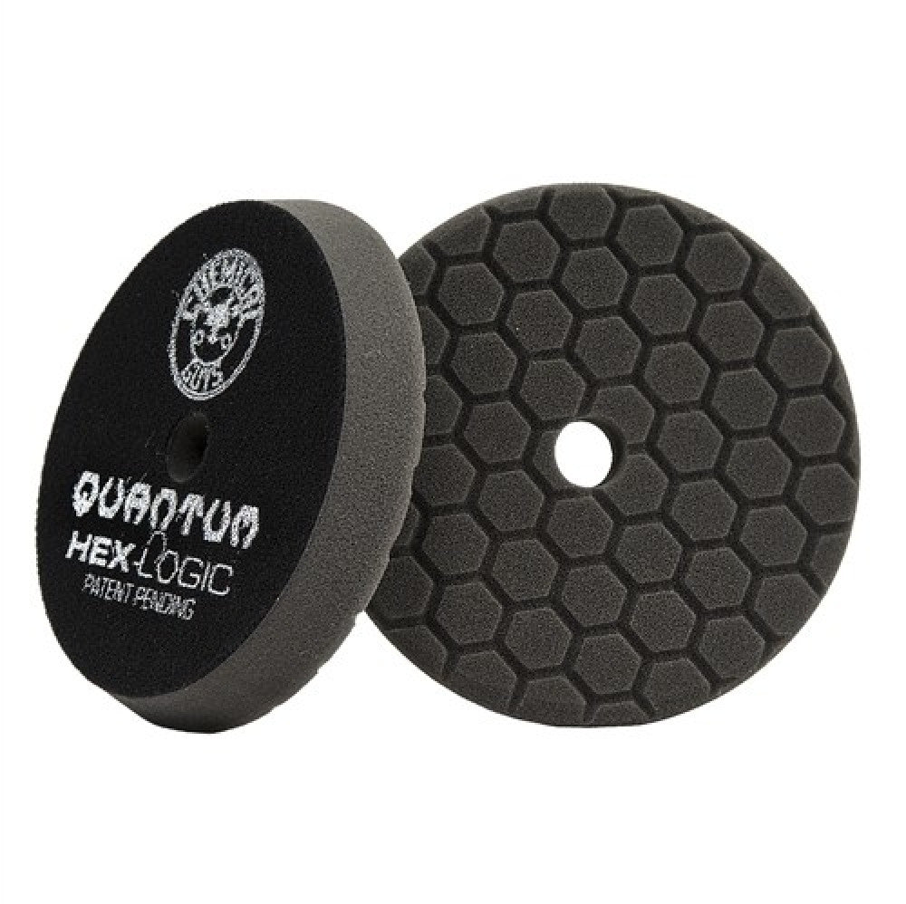 CHEMICAL GUYS BLACK HEX-LOGIC QUANTUM FINISHING PAD - 5.5"