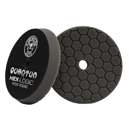 CHEMICAL GUYS BLACK HEX-LOGIC QUANTUM FINISHING PAD - 5.5"