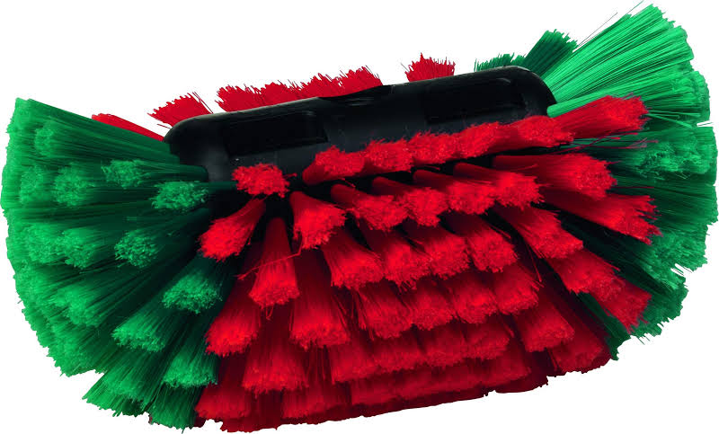 Vikan Rim Cleaner, waterfed, 240 mm, Soft/split, Black