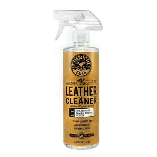 CHEMICAL LEATHER CLEANER - COLORLESS & ODORLESS SUPER CLEANER (16 OZ)