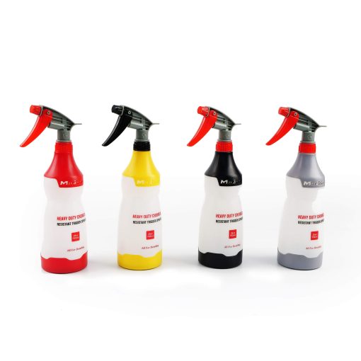 MaxShine Heavy Duty Chemical Resistant Bottle & Trigger Sprayer 750ml