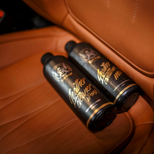 BadBoys Leather Cleaner Strong 500ml & Leather Conditioner 500ml