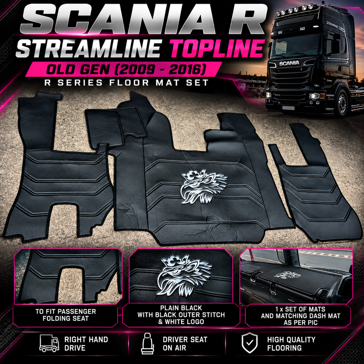 SCANIA R STREAMLINE / TOPLINE 09- 2016