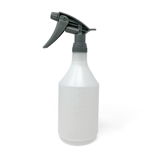 750ml Plastic Round Grip Bottle & Chemical Resistant Trigger