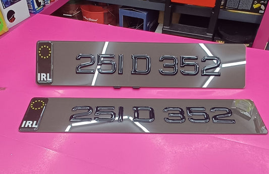 CMG Extra Dark 3D Gel Plates Pair