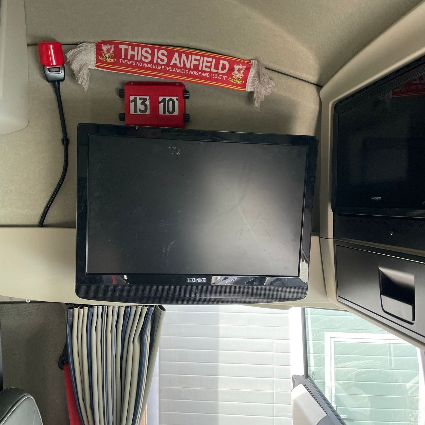 Volvo FH V4/V5/Aero Over Door TV Mounting Bracket