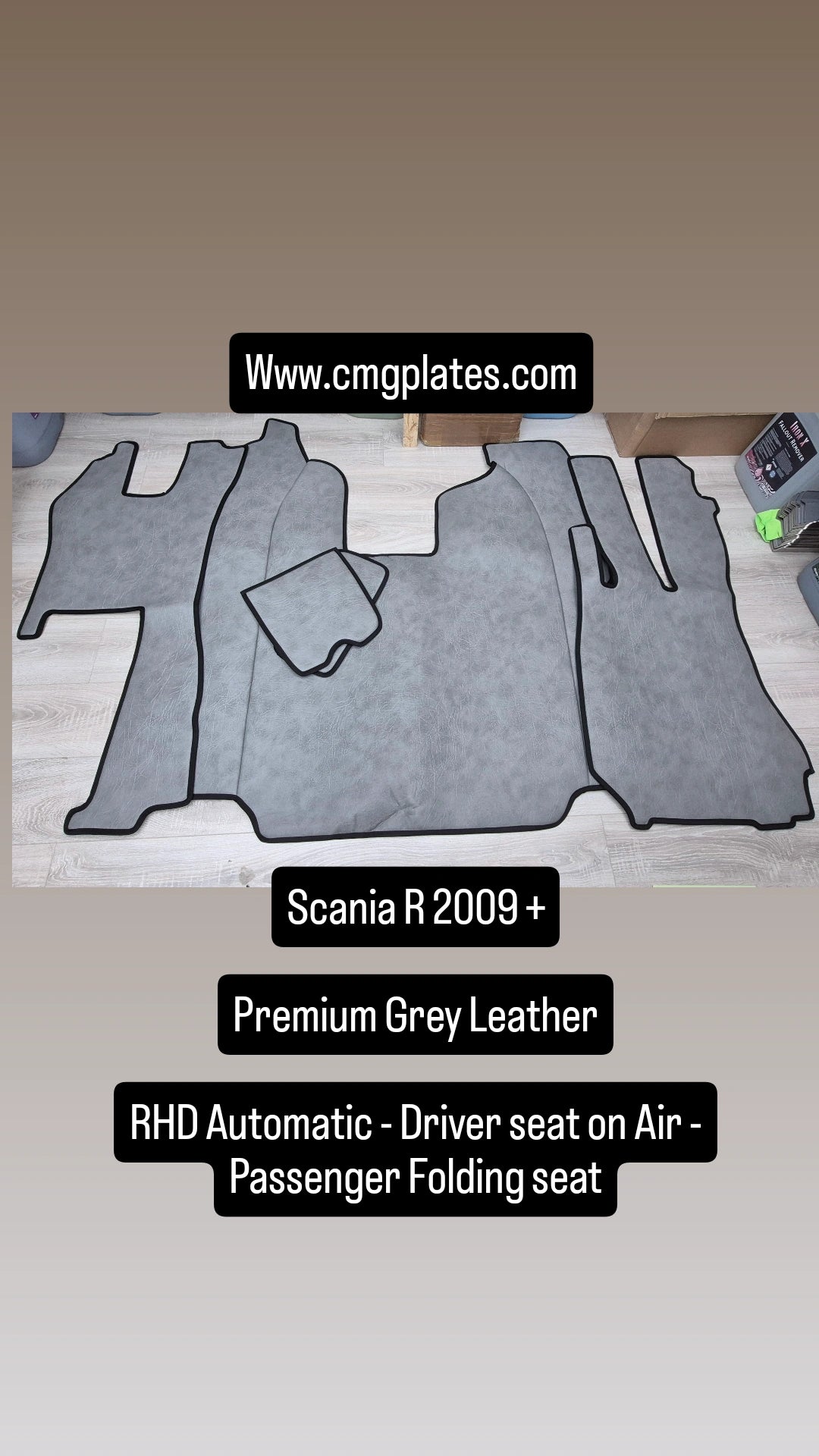 Old Gen R Series Mat Plain Grey