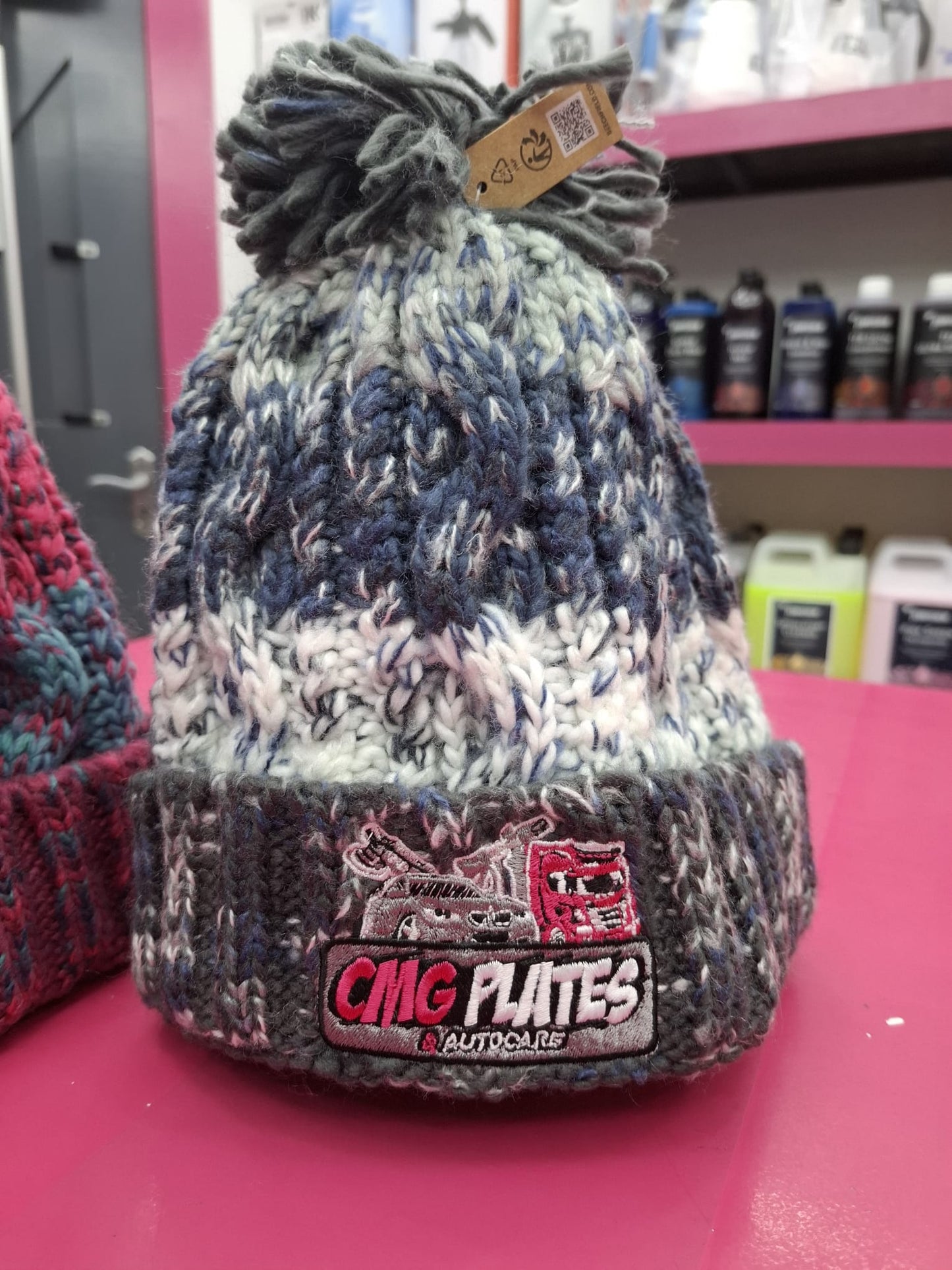 CMG Wolly Bobble Hat