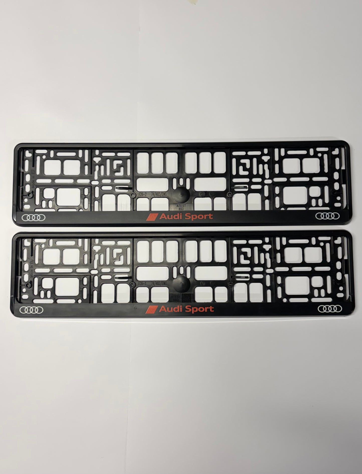 Branded Plate Holder - 2 piece - 1 pair