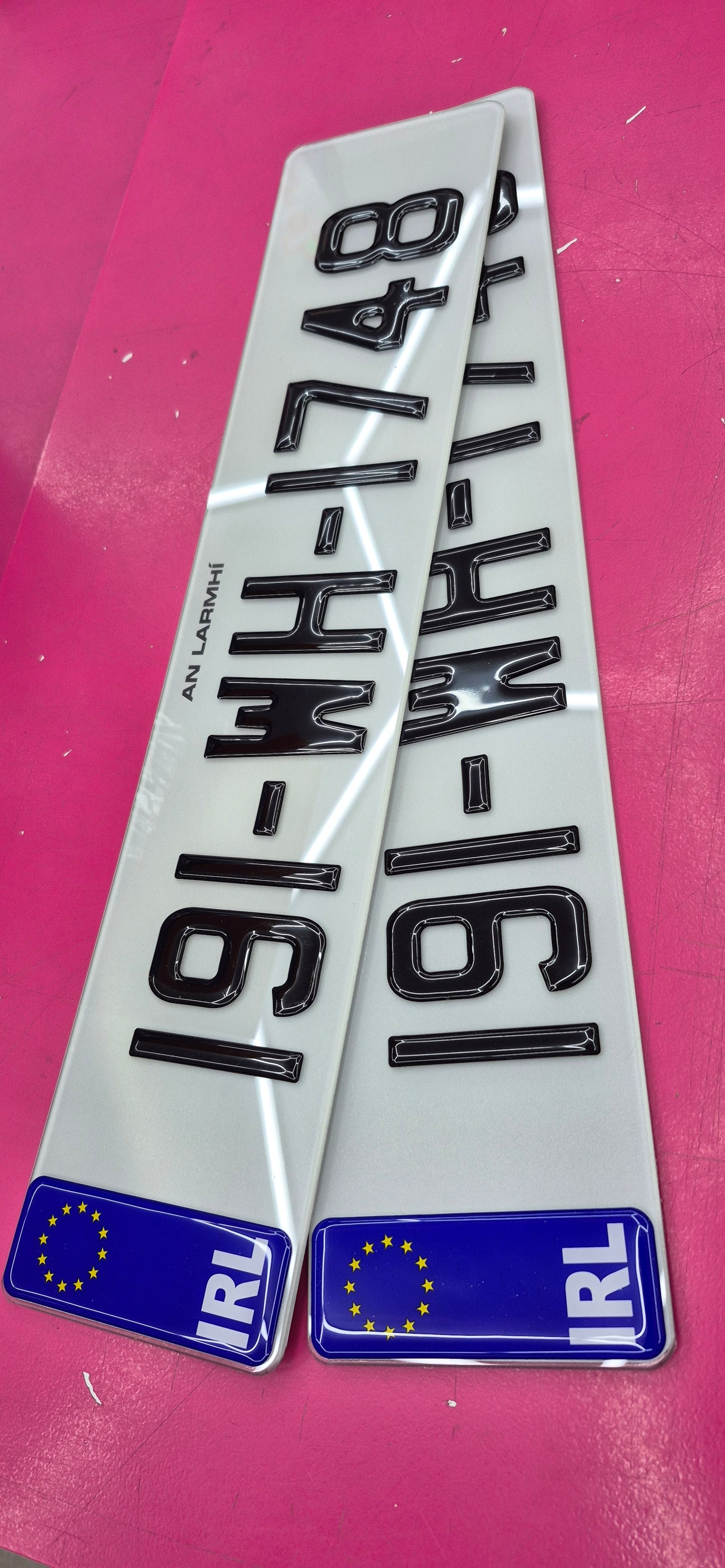 Artic set 3 - 70m 3D Black Gel Plates