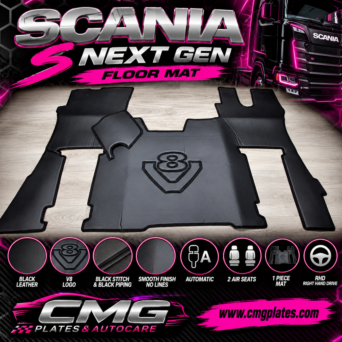 SCANIA S NEXT GEN – SMOOTH FLOOR MAT