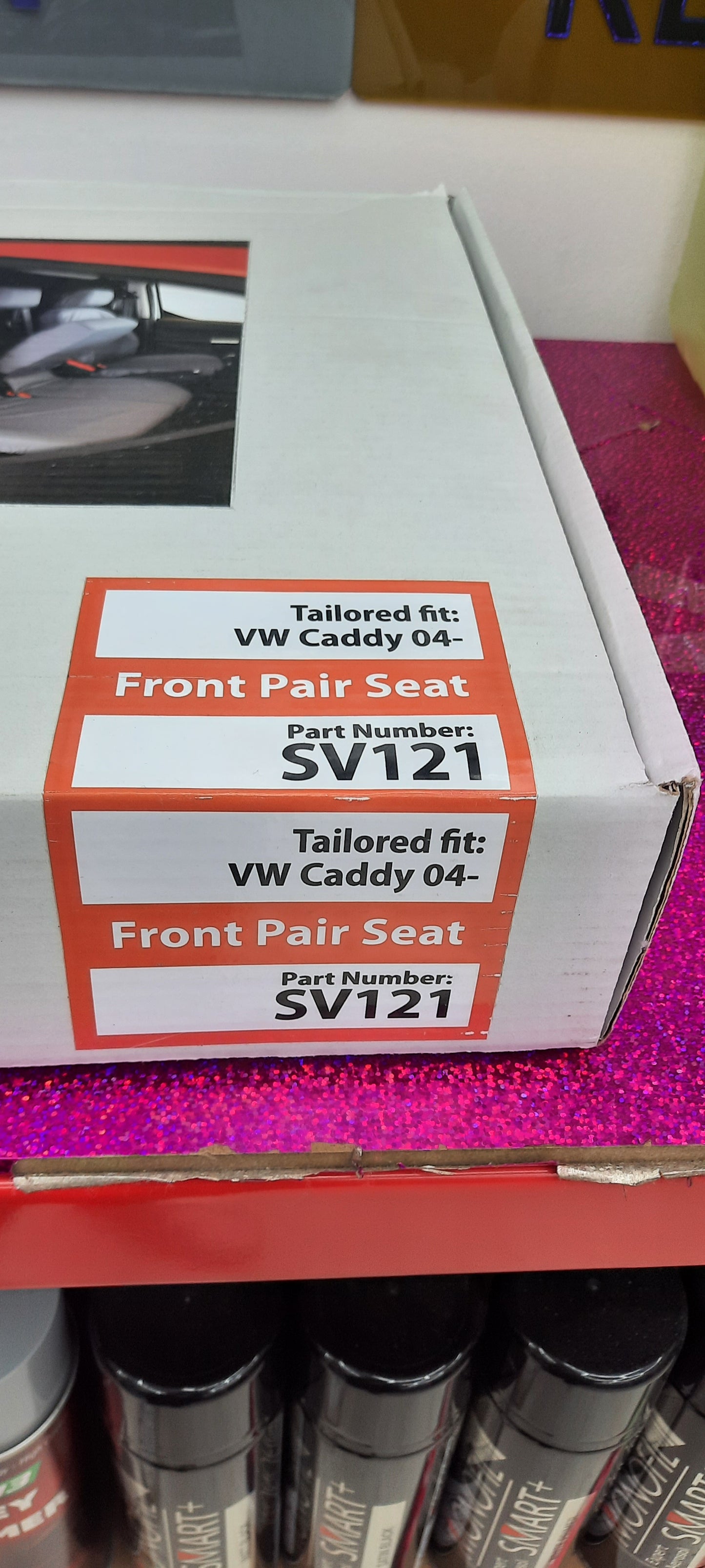 Vw Caddy Tailor Fit seat covers - 2004 -2021